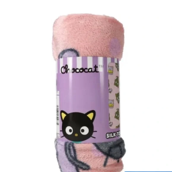 Chococat Silk Thrown Blanket by Sanrio
